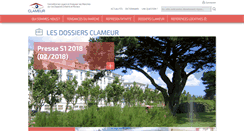 Desktop Screenshot of clameur.fr
